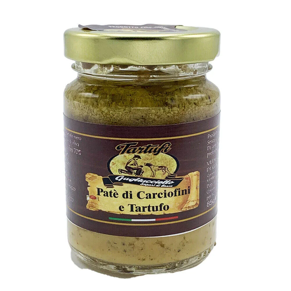 patè di carciofi e tartufo gugliucciello