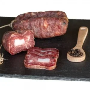 soppressata di maiale nero
