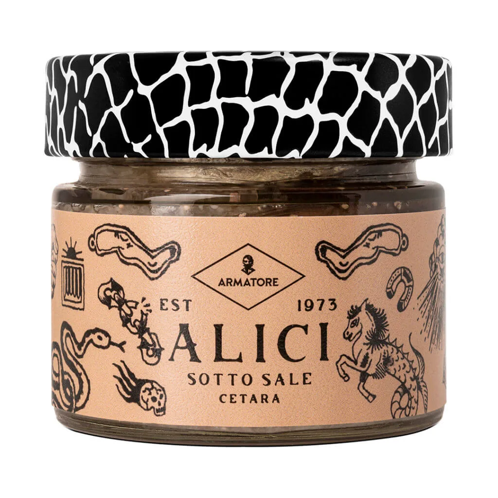 filetti di alici in olio di oliva