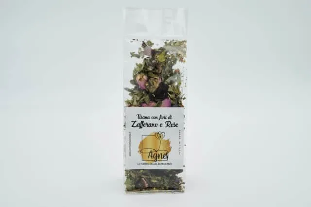 Tisana Fiori di Zafferano E Petali Di Rose