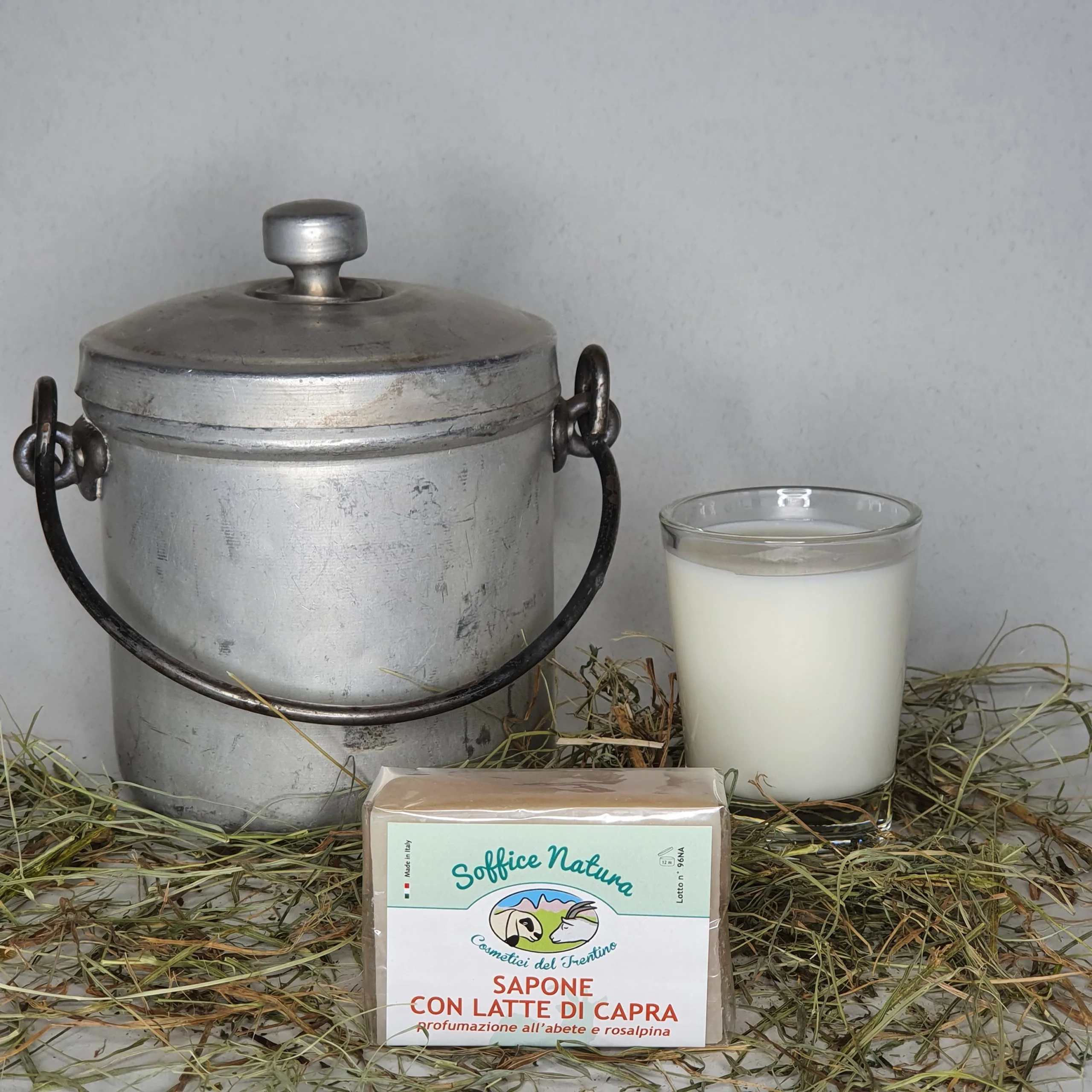 sapone a base di latte di capra